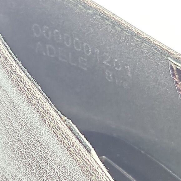 Shu Shop Adele Pewter Color Shoe Flat Mary Jane Women's Sz 8.5 Buckle EUC - Picture 8 of 8